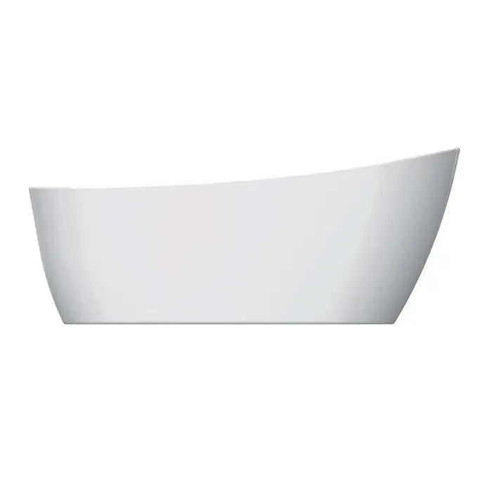 Barclay - Lulu 71" Acrylic Slipper Tub with Integral Drain and Overflow - ATSN71FIG Barclay Products