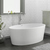 Barclay - Magnus 63" Resin Freestanding Oval Tub - RTOVN63-OF Barclay Products