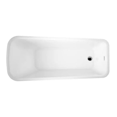Barclay - Marakesh 68" Acrylic Slipper Tub with Integral Drain and Overflow - ATRSN68FEIG Barclay Products