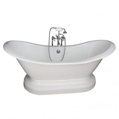 Barclay Marshall 71″ Cast Iron Double Slipper Tub Kit