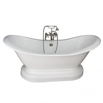 Barclay Marshall 71″ Cast Iron Double Slipper Tub Kit