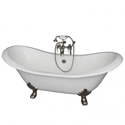 Barclay Marshall 71″ Cast Iron Double Slipper Tub Kit