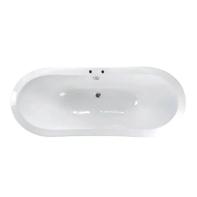 Barclay - Marshall 72" Cast Iron Double Slipper Tub - CTDSN-WH Barclay Products