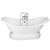 Barclay Marshall 72″ Cast Iron Double Slipper Tub Kit – Brushed Nickel Accessories