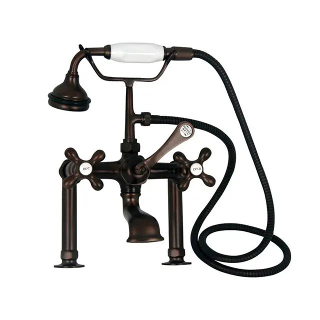 Barclay Marshall 72″ Cast Iron Double Slipper Tub Kit – Oil Rubbed Bronze Accessories