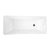 Barclay - Melanie 68" Acrylic Slipper Tub with Integral Drain and Overflow - ATRSN68FIG Barclay Products