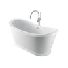 Barclay - Morgan 70" Acrylic Double Slipper Tub - ATDSN70BHIG Barclay Products