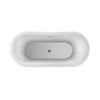 Barclay - Morgan 70" Acrylic Double Slipper Tub - ATDSN70BHIG Barclay Products