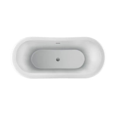 Barclay - Morgan 70" Acrylic Double Slipper Tub - ATDSN70BHIG Barclay Products