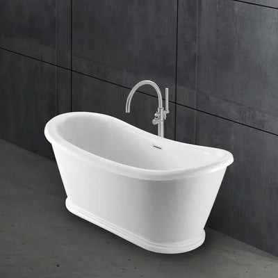 Barclay - Morgan 70" Acrylic Double Slipper Tub - ATDSN70BHIG Barclay Products