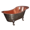 Barclay - Naples 73" Copper Slipper Tub with Copper Feet Barclay Products