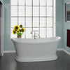 Barclay - Nemo 67" Acrylic Double Slipper Tub with Integral Drain and Overflow - ATDSN67BIG Barclay Products