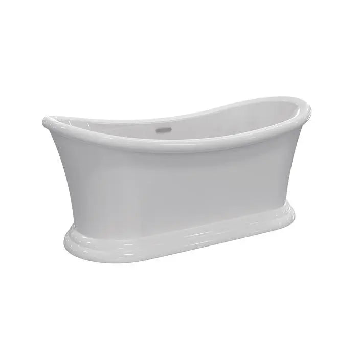 Barclay - Nemo 67" Acrylic Double Slipper Tub with Integral Drain and Overflow - ATDSN67BIG Barclay Products