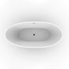 Barclay - Nessa 67" Acrylic Tub with Integral Drain and Overflow - ATFN67IG Barclay Products