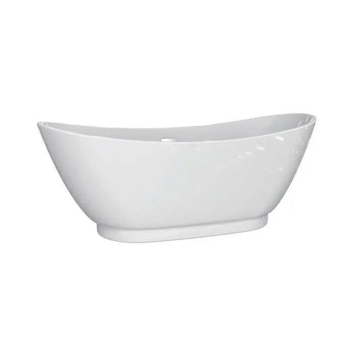 Barclay - Normandy 70" Acrylic Double Slipper Tub with Integrated Drain and Overflow - ATDSN70BIG Barclay Products