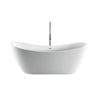 Barclay Nyx 72" Acrylic Double Slipper Freestanding Tub ATDSN72IG Barclay Products