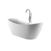 Barclay Nyx 72" Acrylic Double Slipper Freestanding Tub ATDSN72IG Barclay Products