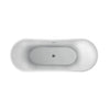 Barclay Nyx 72" Acrylic Double Slipper Freestanding Tub ATDSN72IG Barclay Products