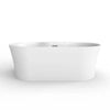 Barclay - Olmos 59" Acrylic Freestanding Tub with Integral Drain - ATOVN59AIG Barclay Products