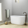 Barclay - Onyx 56" Acrylic Tub with Integral Drain and Overflow - ATOVN56FIG Barclay Products