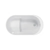 Barclay - Onyx 56" Acrylic Tub with Integral Drain and Overflow - ATOVN56FIG Barclay Products