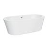 Barclay - Opus 59" Acrylic Tub with Integrated Drain and Overflow - ATOVN59MFIG Barclay Products