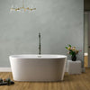 Barclay - Orlando 59" Acrylic Tub with Integral Drain and Overflow - ATOVN59LIG Barclay Products