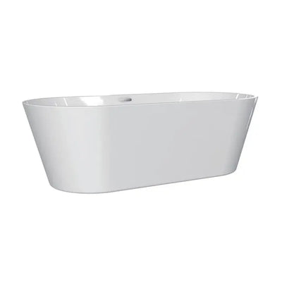 Barclay - Orrick 63" Acrylic Oval Tub with Integral Drain and Overflow - ATOVN63IIG Barclay Products