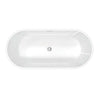 Barclay - Orrick 63" Acrylic Oval Tub with Integral Drain and Overflow - ATOVN63IIG Barclay Products