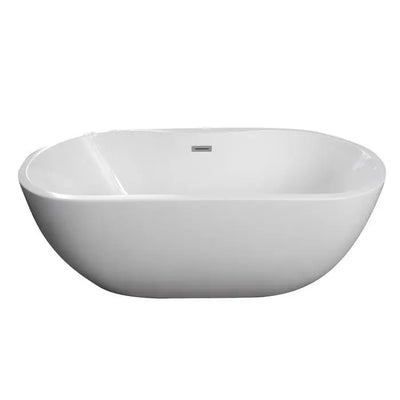 Barclay - Pan 56" Acrylic Freestanding Tub with Integral Drain - ATOVN56BIG Barclay Products