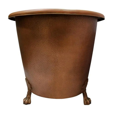 Barclay - Panya 68" Roll Top Copper Tub - COTRN68-AC-AC Barclay Products