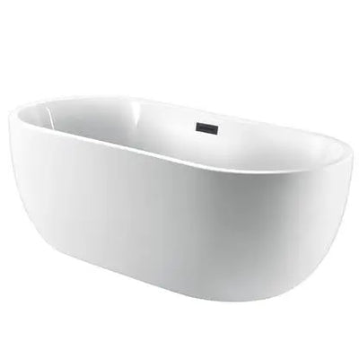 Barclay Pilar 65" Premium Acrylic Oval Freestanding Bathtub Barclay Products