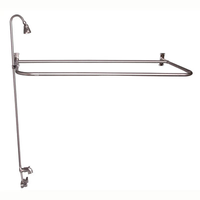 Barclay Poducts Code Spout "D" Rod Clawfoot Shower Unit