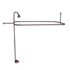 Barclay Products Code Spout “D” Rod Clawfoot Tub Shower Unit