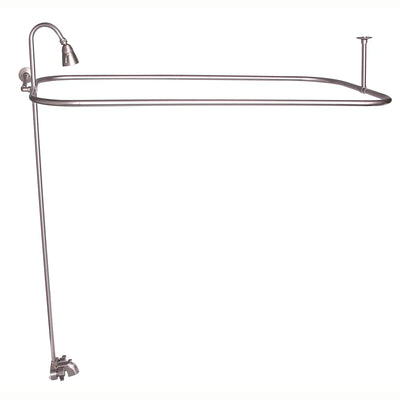 Barclay Products Converto Rectangular Shower Unit with Side Wall Support