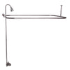 Barclay Products Converto Rectangular Shower Unit with Side Wall Support