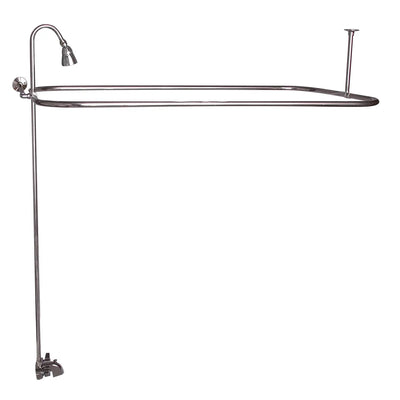 Barclay Products Converto Rectangular Shower Unit with Side Wall Support