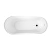 Barclay - Raelene 65" Acrylic Tub with Integral Drain and Overflow - ATFSN65IG Barclay Products