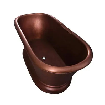 Barclay - Reedley 61" Copper Double Roll Top Freestanding Tub Barclay Products