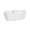 Barclay - Saxton 70" Acrylic Tub with Integral Drain and Overflow - ATOVN70MFIG Barclay Products