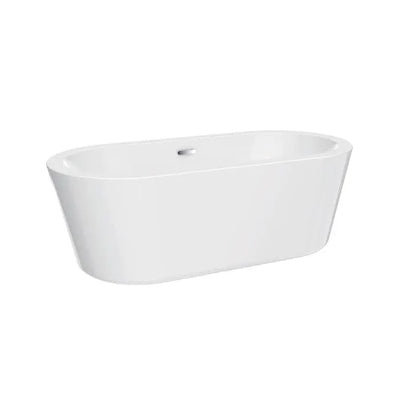 Barclay - Saxton 70" Acrylic Tub with Integral Drain and Overflow - ATOVN70MFIG Barclay Products
