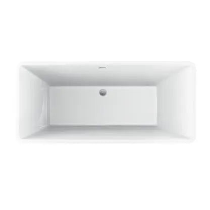 Barclay Siren ATRECN64FIG 64" Acrylic Freestanding Tub with Integral Drain and Overflow