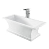 Barclay - Sydney 67" Acrylic Tub on Base - ATREC7H67B Barclay Products