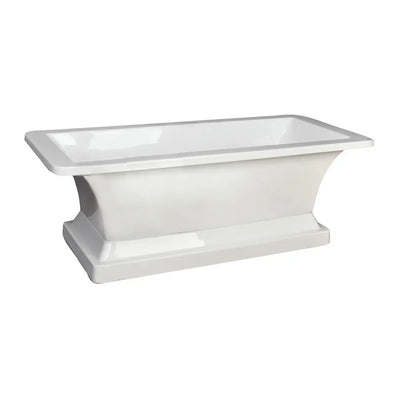 Barclay Sydney Acrylic Rectangular Freestanding Tub With Base