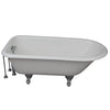 Barclay TKCTR67-CP8 Brocton 68″ Cast Iron Roll Top Tub Kit – Polished Chrome Accessories