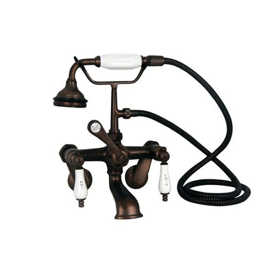 Barclay TKCTRN54-ORB1 Antonio 55″ Cast Iron Roll Top Premium Tub Kit with Oil Rubbed Bronze Accessories Barclay Products