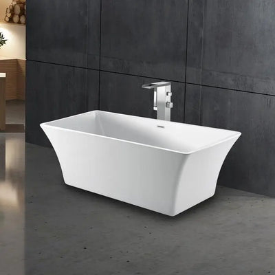 Barclay - Tara 60" Acrylic Tub with Integral Drain and Overflow - ATCRECN60FIG Barclay Products