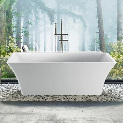 Barclay - Tara 60" Acrylic Tub with Integral Drain and Overflow - ATCRECN60FIG Barclay Products