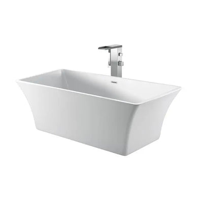 Barclay - Tara 60" Acrylic Tub with Integral Drain and Overflow - ATCRECN60FIG Barclay Products