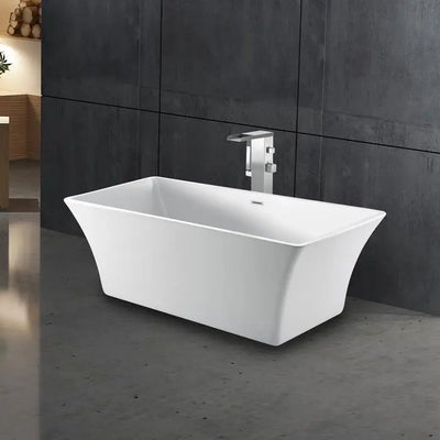 Barclay - Taylor 67" Acrylic Tub with Integral Drain and Overflow - ATCRECN67FIG Barclay Products